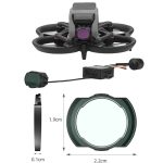 Für DJI Avata BRDRC Filter O3 Bildübertragungsobjektivzubehör, UV Lens, CPL Lens, ND8 Lens, ND16 Lens, ND32 Lens, ND64 Lens, 4pcs/set ND8+ND16+ND32+ND64, 6 pcs/set UV+CPL+ND8+ND16+ND32+ND64) – Bild 3