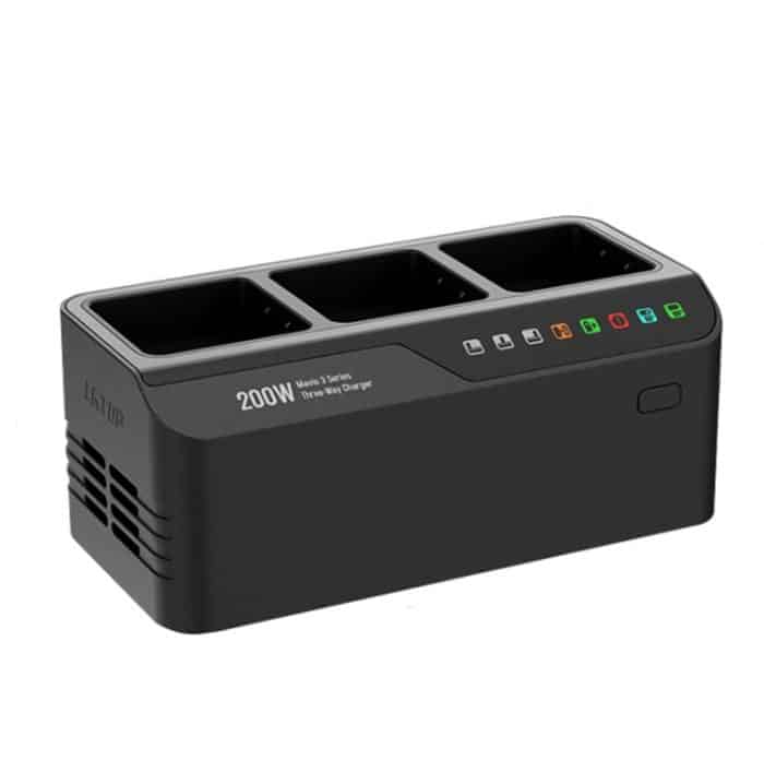 TBD0603874401.jpg Für DJI Mavic 3 Series LKTOP 200W 3-Kanal-Akkuladegerät, US Plug, EU Plug – Bild 1