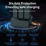 Für DJI Mavic 3 Series LKTOP 200W 3-Kanal-Akkuladegerät, US Plug, EU Plug – Bild 9