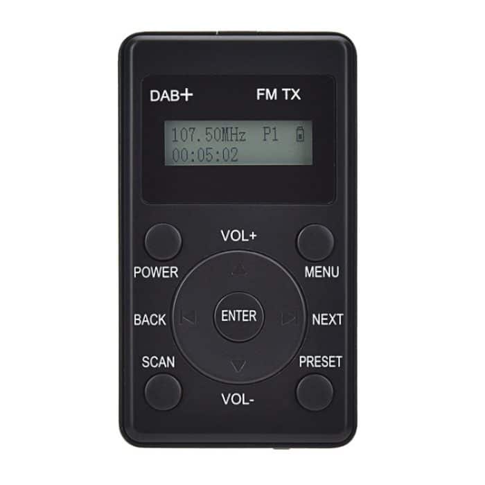 HanRongda HRD-100 Tragbares Digitaldisplay DAB+ / DAB / UKW-Radio, HRD-100 – Bild 1