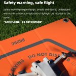 Für DJI Mavic MINI 3PRO/AIR3/Avata BRDRC Drohnenlandeplatz, 50x50cm, 65x65cm – Bild 5