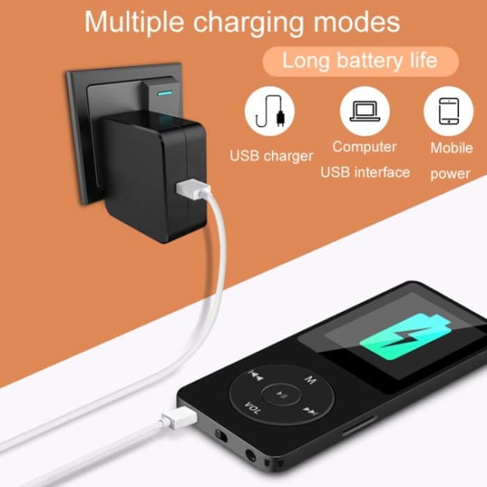 Bluetooth MP3/MP4 Student Walkman Musik-Player E-Book-Wiedergabe, Without Memory Card, With 8GB Memory Card, With 16GB Memory Card, With 32GB Memory Card, With 64GB Memory Card – Bild 4