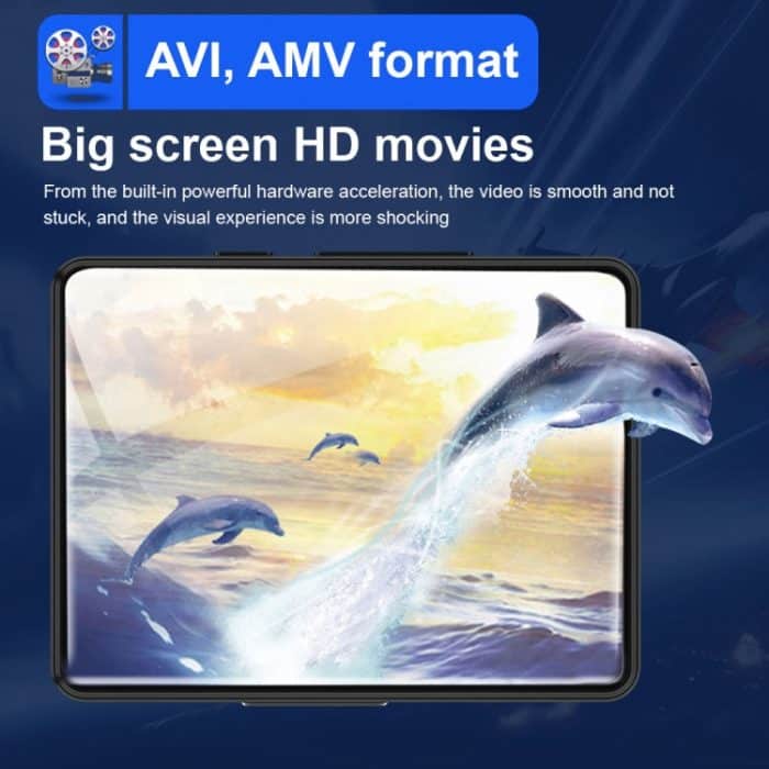 MP3-Musik-Player Bluetooth 5.0 E-Book-Recorder MP4 Walkman, Without Memory Card, 8GB, 16GB, 32GB, 64GB, 128GB – Bild 7