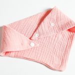 Baby-Baumwollgaze-Sabberhandtuch + Haarband mit Schleife, Baby-Lätzchen – Bild 6