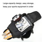 Nass- und Trockentrennung, Fitness-Rucksack, Schwimmen, Taekwondo, wasserdichte Reisetasche, Red, Black Bottom White Word, Black Bottom Yellow Word, Simple Black Bottom Blue Word, Blue – Bild 8