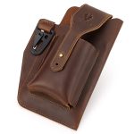 HUMERPAUL Retro Schlüsselanhänger trägt Gürtel Leder Handytasche Herren Gürteltasche, BP717 (Coffee), BP717 (Light Brown), BP717 (Black) – Bild 7