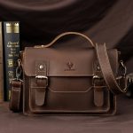 HUMERPAUL Leder Umhängetasche Herren Retro Umhängetasche Pendler Herren Kleine quadratische Tasche, MH636 (Brown), MH636 (Coffee) – Bild 8