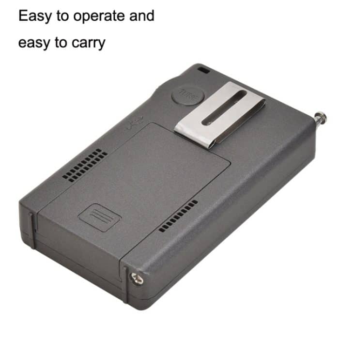 HanRongda HRD-747 Tragbares Hochfrequenz-Empfangsradio mit Vollband-Digitalanzeige, HRD-747 – Bild 4