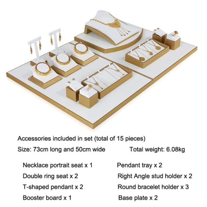 Schmuckständer aus Mikrofaser für Schmuck-Requisiten – Bild 6