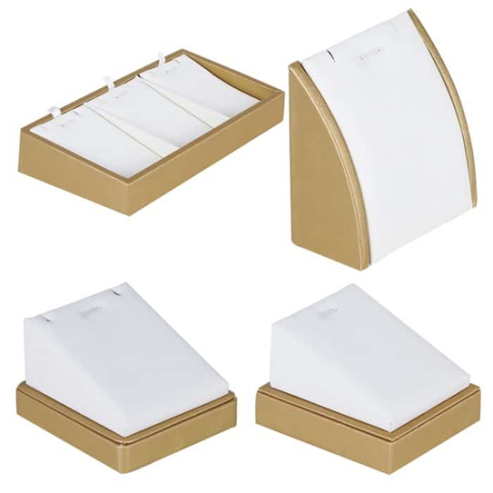 Schmuckständer aus Mikrofaser für Schmuck-Requisiten – Bild 2