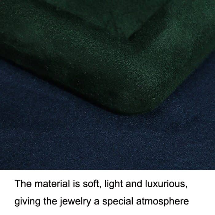 12 x 12 x 1,5 cm Schmucktablett, Ring, quadratisch, leere Platte, Ohrringe, Halskette, Schmuck-Display – Bild 4