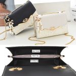 Messenger Pailletten Umhängetasche Damen Handy Geldbörse, Beige, Black, White, Red, Lake Blue, Beige With Pendant, Black With Pendant, White With Pendant, Red With Pendant, Lake Blue With Pendant – Bild 3