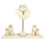 Fenster-Schmuck-Display-Requisiten, Halskette, Ohrringe, Ring, Schmuckständer