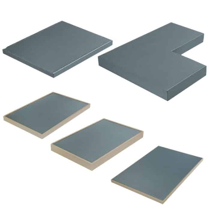 Perlgrauer Schmuck-, Armband- und Ohrringe-Präsentationsständer – Bild 2