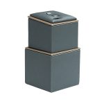 Perlgrauer Schmuck-, Armband- und Ohrringe-Präsentationsständer