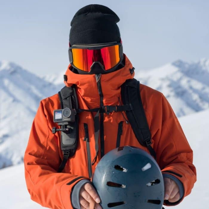 Original DJI Action 2 / Osmo Action / Osmo Action 3 / Osmo Action 4 Rucksackgurthalterung – Bild 6