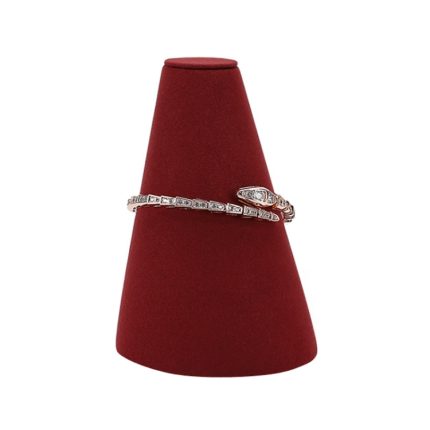 Schmuck-Präsentationsständer, Mikrofaser-Schmuck-Theken-Display-Requisiten