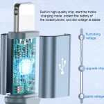 ROMOSS CB25 3-in-1 3,5 A 8-poliges + Micro-USB + Typ-C/USB-C-Kabel – Bild 4