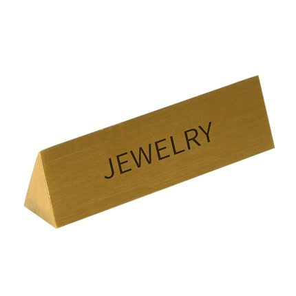Fenster-Schmuck-Display-Requisiten, Halskette, Ohrringe, Ring, Schmuckständer