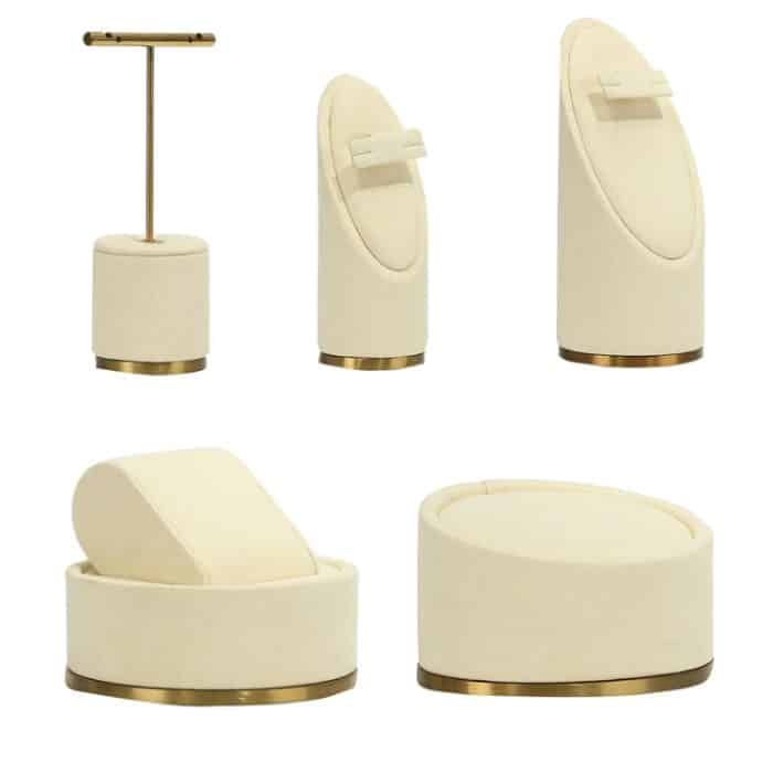 Fenster-Schmuck-Display-Requisiten, Halskette, Ohrringe, Ring, Schmuckständer – Bild 2