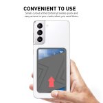 AhaStyle PT133-C Silikon-Klebekartenetui, Adhesive – Bild 3