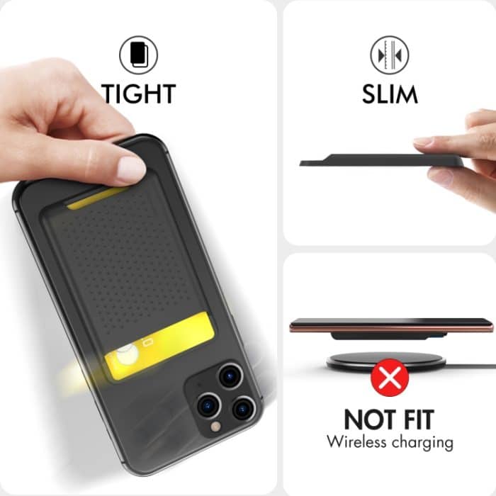 AhaStyle PT133-S Klebemodell-Handy-Silikon-Kartenhülle – Bild 3