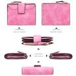 Baellerry Damen-Geldbörse mit großem Fassungsvermögen, kurze Geldbörse, multifunktionale Geldbörse mit mehreren Karten – Bild 4