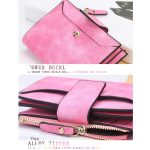 Baellerry Damen-Geldbörse mit großem Fassungsvermögen, kurze Geldbörse, multifunktionale Geldbörse mit mehreren Karten – Bild 6