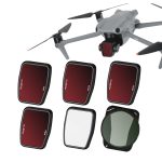 Für DJI Air 3 RCSTQ Mehrschichtiger wasserdichter Filter, ND8, ND16, ND32, ND64, CPL, UV, ND-PL8, NDL-PL16, ND-PL32, ND-PL64, ND8/16/32/64 4-in-1, ND-PL8/16/32/64 4-in-1, ND4/8/16/32/64+UV+CPL 6 -in-1, ND-PL8/16/32/64 +UV +CPL 6-in-1 – Bild 2