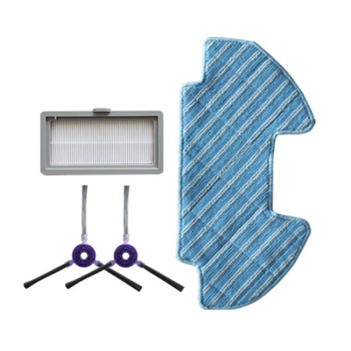 Für Midea I5 Kehrmaschine Ersatzteile, 1pair Side Brush, Filter, Mop – Bild 2