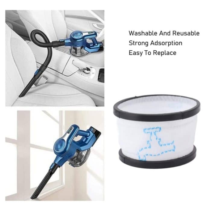 Für INSE S600/S6P/S6 Staubsauger Zubehör Filter Patrone Filter Baumwolle, Purple, White – Bild 4