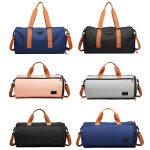 Wasserdichte Sporttasche mit großem Fassungsvermögen und trockener und nasser Trennung. Handliche, lässige Yoga-Tasche, 9920 Blue, 9920 Black, 9921 Gray, 9921 Blue, 9921 Pink, 9921 Black – Bild 2