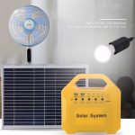 7AH 10W Solarpanel Notlicht Wiederaufladbares LED-Solarenergie-Kit – Bild 6