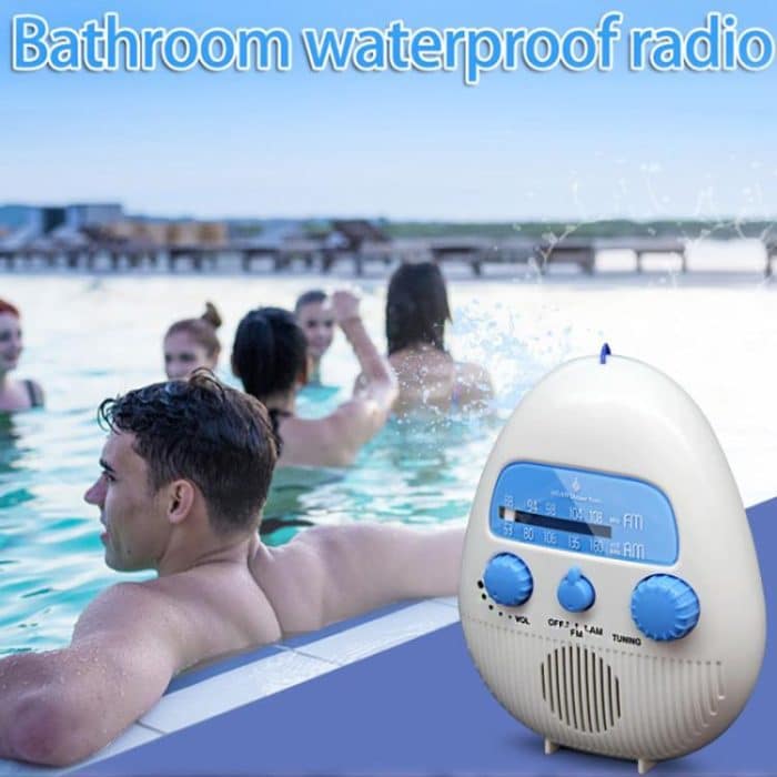 Portable Waterproof FM Radio With Hanging Rope For Bathroom, SY-900 – Bild 9