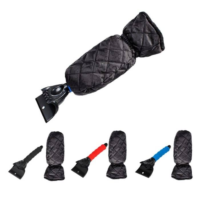Am Fahrzeug montiertes Schneeschaufel-Enteisungs-Reinigungswerkzeug, Black+Gloves, Blue+Gloves, Red+Gloves, Black, Blue, Red – Bild 8