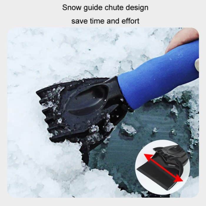 Am Fahrzeug montiertes Schneeschaufel-Enteisungs-Reinigungswerkzeug, Black+Gloves, Blue+Gloves, Red+Gloves, Black, Blue, Red – Bild 5