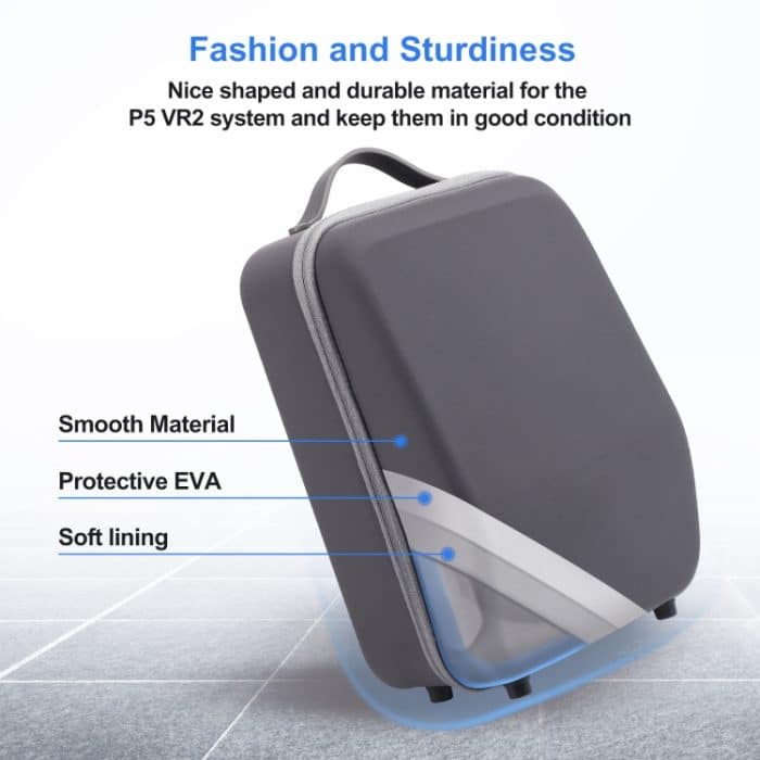 JYS JYS-P5157 für PS VR2 kann VR-Brillen aufbewahren + stoßfester und druckfester Aufbewahrungsbeutel mit Griff – Bild 5