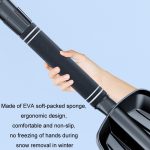 Fahrzeugmontierte, vergrößerte, abnehmbare Schneeschaufel für den Winter – Bild 4