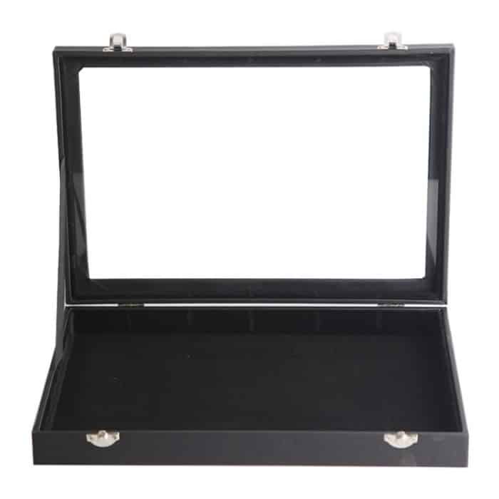 Schmuckzubehör Aufbewahrungsbox Schmucketui Transparente Ring-Armband-Vitrine – Bild 1