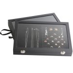 Schmuckzubehör Aufbewahrungsbox Schmucketui Transparente Ring-Armband-Vitrine – Bild 5