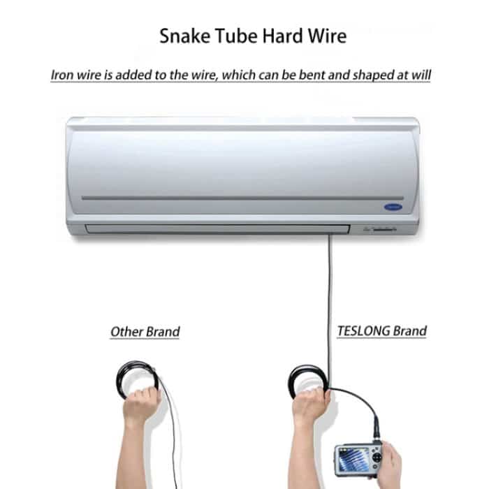 TESLONG NTS450A Industrie-Handendoskop mit 4,5-Zoll-Bildschirm und Licht, 7.6mm Lens -1m, 7.6mm Lens-3m, 7.6mm Lens-5m, 5.5mm Lens-1m, 5.5mm Lens -3m, 3.9mm Lens-1m, 3.9mm Lens-3m – Bild 7