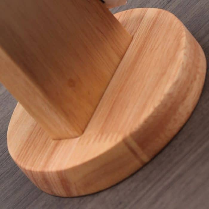 Kleiner Portrait-Halsketten-Ausstellungsständer aus massivem Holz, herzförmiger Halsketten-Theken-Ausstellungsständer – Bild 4