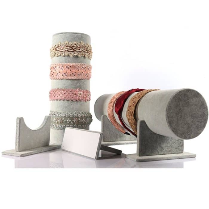 Samt-Stirnband-Aufbewahrungsregal, Haarband-Display-Ständer, Schmuck-Display-Ständer – Bild 6