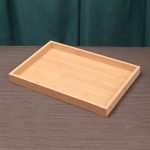 Schmuck-Display-Palette aus Bambusholz, Schmuck-Aufbewahrungs-Display-Tablett