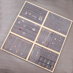Schmuck-Display-Palette aus Bambusholz, Schmuck-Aufbewahrungs-Display-Tablett – Bild 7