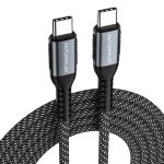 Für IPhone 15 AhaStyle Nylon geflochtenes Dual-Typ-C-Ladekabel