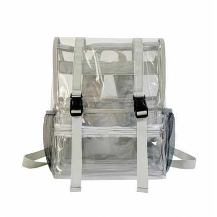 Transparenter PVC-Reiserucksack mit großer Kapazität für den Außenbereich, wasserdicht