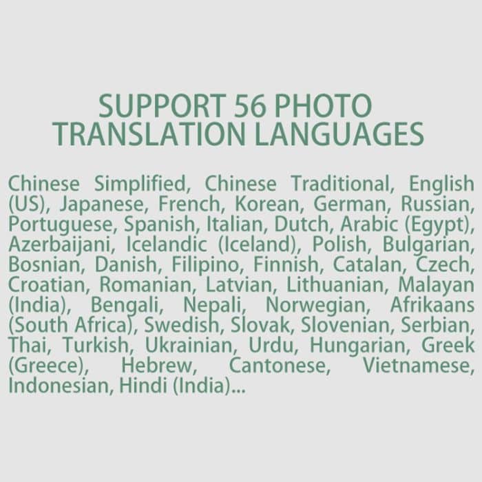 2,88-Zoll-HD-Bildschirm-WLAN-Übersetzer 139 Sprachen Sprachübersetzer Fotoaufzeichnungs-Übersetzerstift – Bild 9