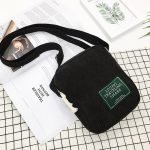 Lässige, vielseitige Umhängetasche, einfache, gestreifte, kleine quadratische Tasche aus Samt