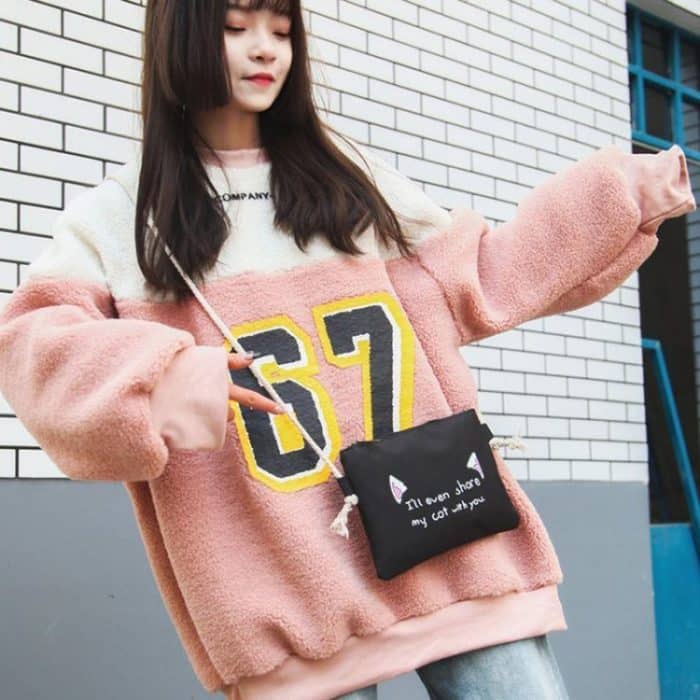 4 teile/satz Student Schultasche Casual Outdoor Reisen Umhängetasche – Bild 9